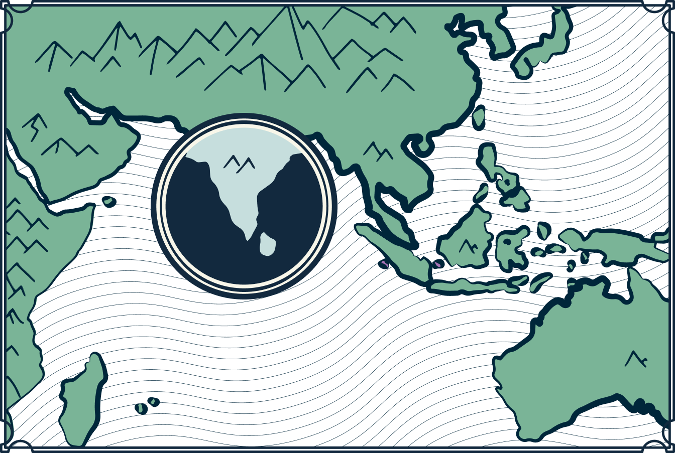 South Asia Map