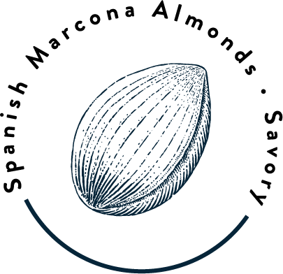 spanish marcona almond round